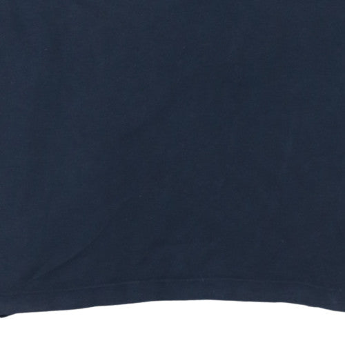 Calvin Klein Jeans Men's Blue XL Logo Graphic Cotton T-Shirt