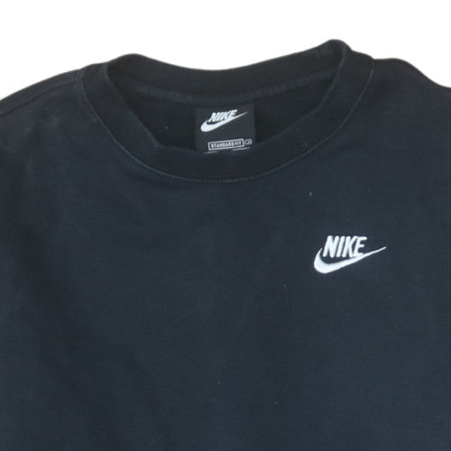 Nike Girls Black XL Fleece Crew Neck Pullover Sweatshirt
