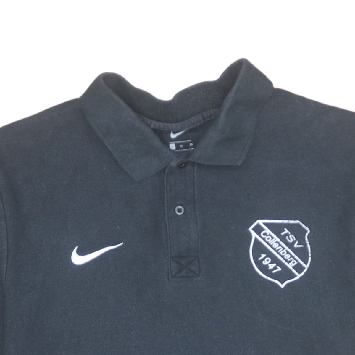 Nike Men's Black Short Sleeve Collared Polo Shirt XL