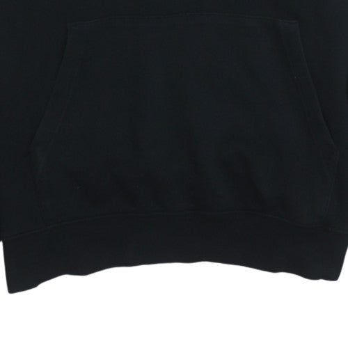 Nike Men's Black Pullover Hoodie Medium Fleece Sportswear