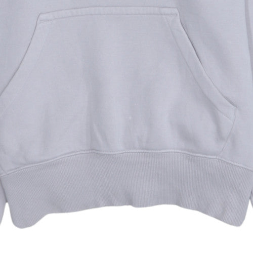 Nike Women’s Grey Small Pullover Hoodie Cotton Blend Athletic Sweatshirt