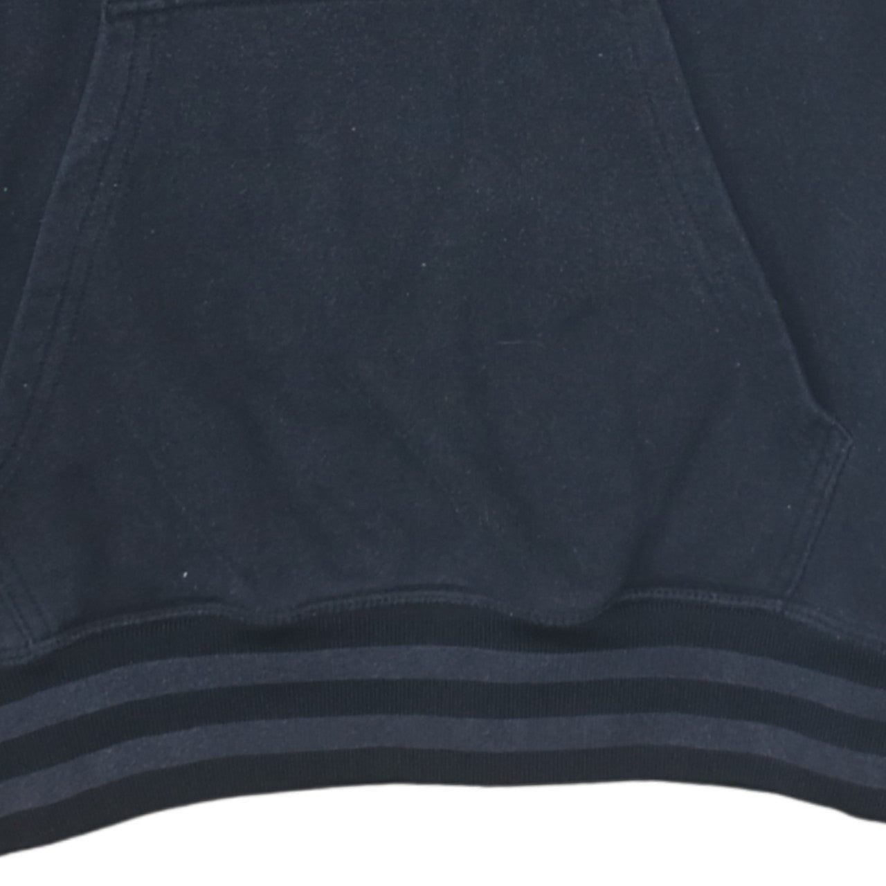 Champion Women Small Black Pullover Hoodie with Logo Tape Detail