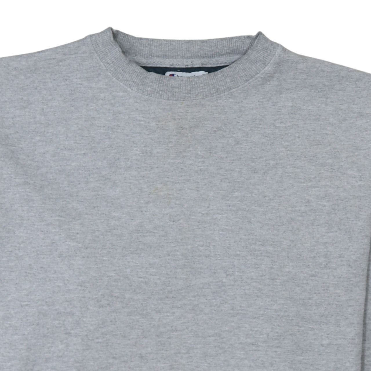 Champion Men's Grey Crew Neck Pullover Sweatshirt Size L