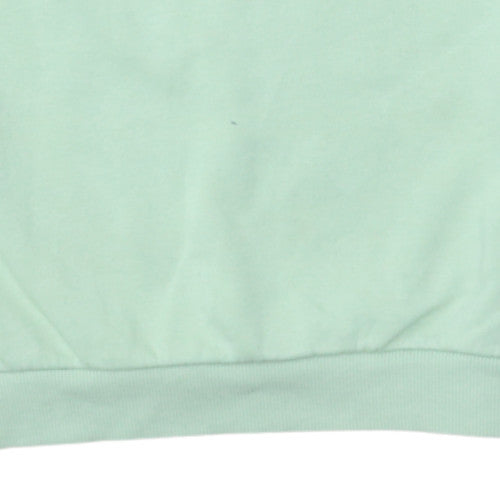 Nike Boys Green XL Pullover Fleece Sweatshirt Crew Neck Logo Jumper