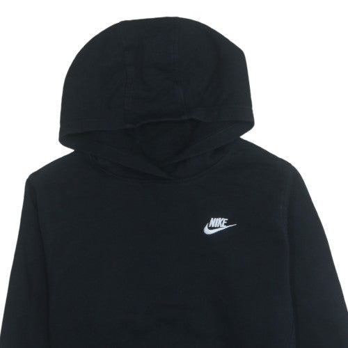 Nike Boys Black XL Pullover Hoodie Fleece Sweatshirt 158-170cm