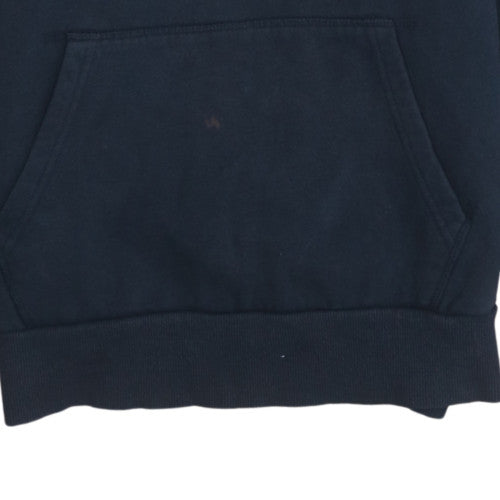 Ellesse Men's Navy Hoodie L Pullover Graphic Logo Cotton Blend