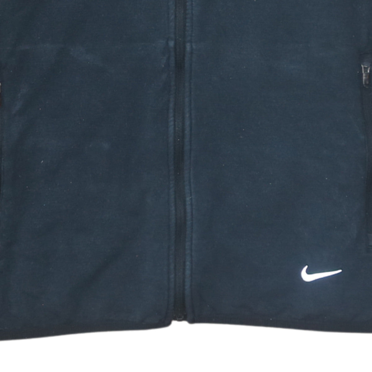 Nike Women Black Dri-FIT Full Zip Hoodie Jacket M Running