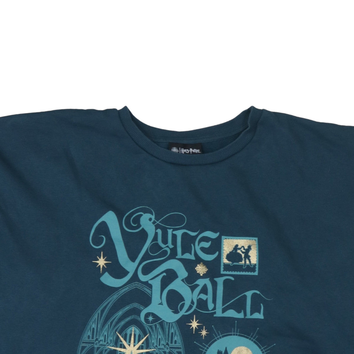 George Harry Potter Yule Ball Navy Blue 2XL Women's Pullover Sweatshirt