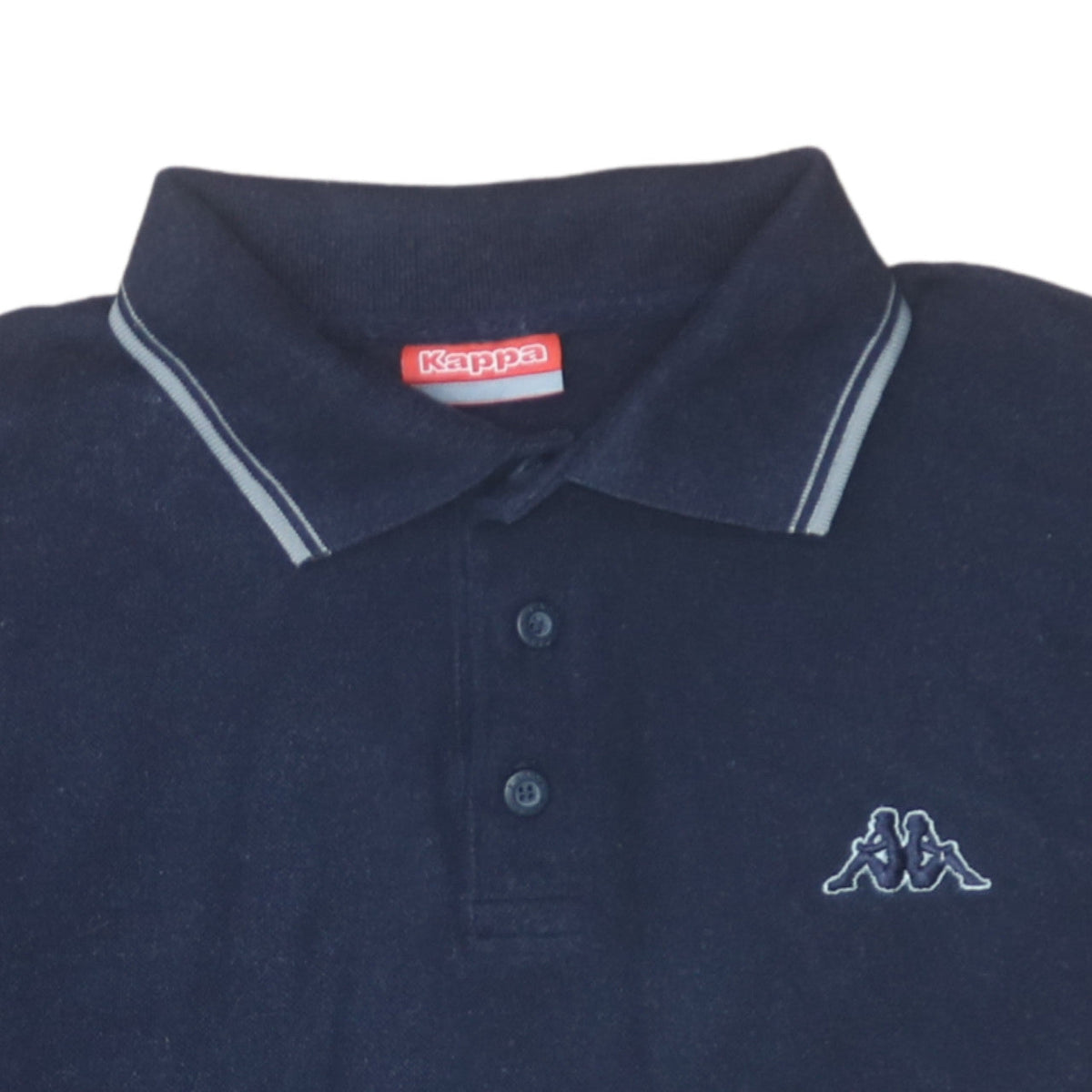 Kappa Men's Blue Short Sleeve Polo Shirt Size S Regular Fit
