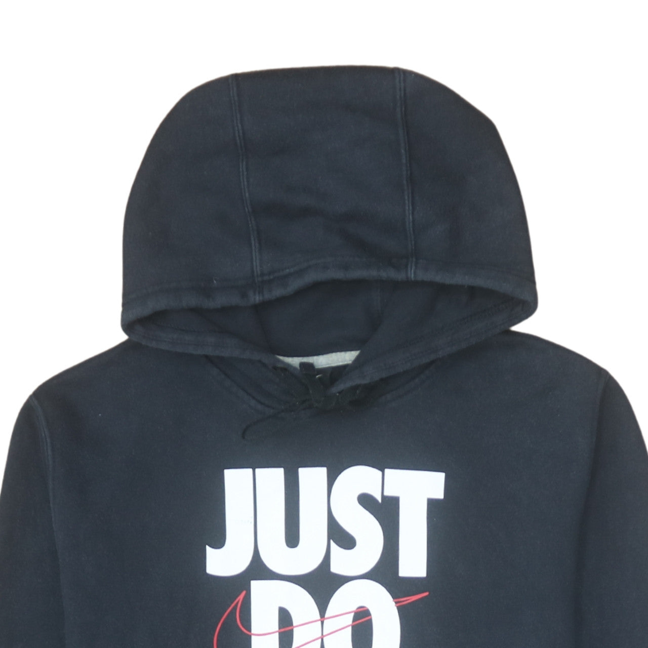Nike Men's Black Pullover Hoodie Large Sports Graphic Fleece