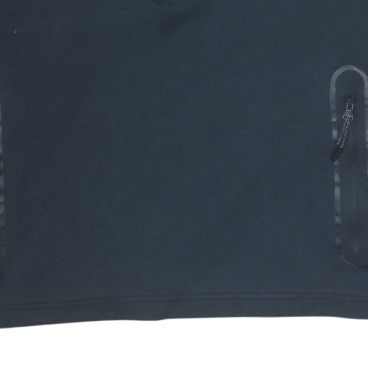 Nike Men Black Collared 1/2 Zip Fleece Sweatshirt Size M