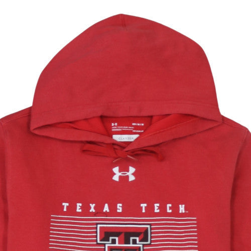 Under Armour Men’s Red Texas Tech Pullover Hoodie Size M