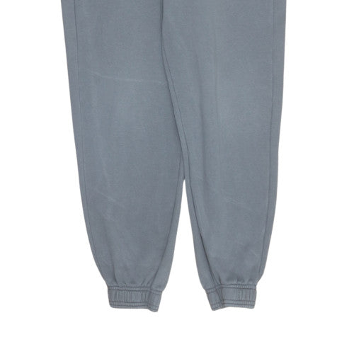 Puma Men's Grey Fleece Sweatpants L Regular Fit Elastic Waist Joggers