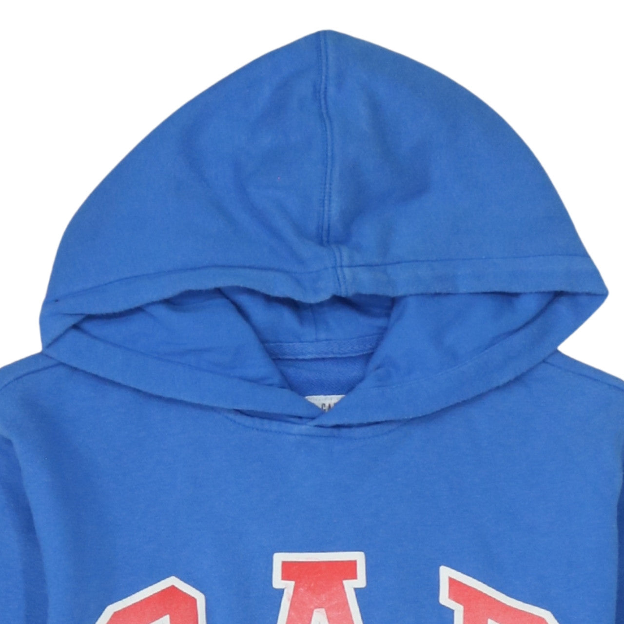 GAP Boys Blue XL Pullover Hoodie with Logo Front - Cotton Blend