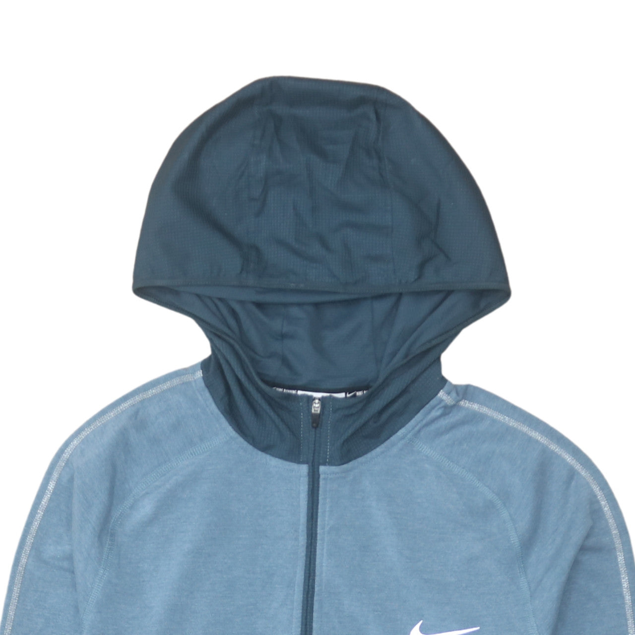 Nike Men's Blue Dri-FIT 1/2 Zip Hoodie Size S Athletic Fit