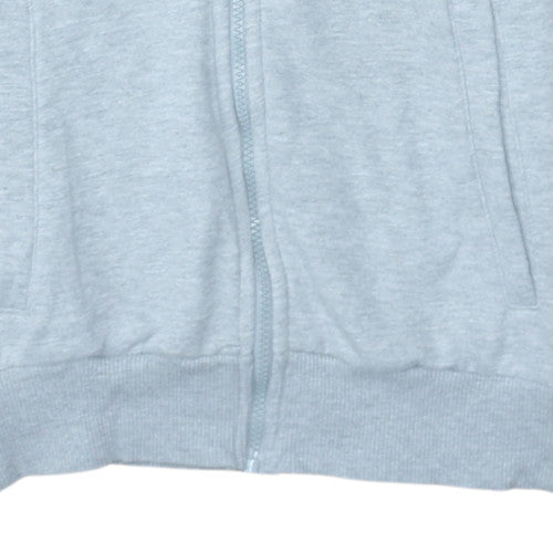 Umbro Men's Grey Full Zip Hoodie Size M Sports Fleece