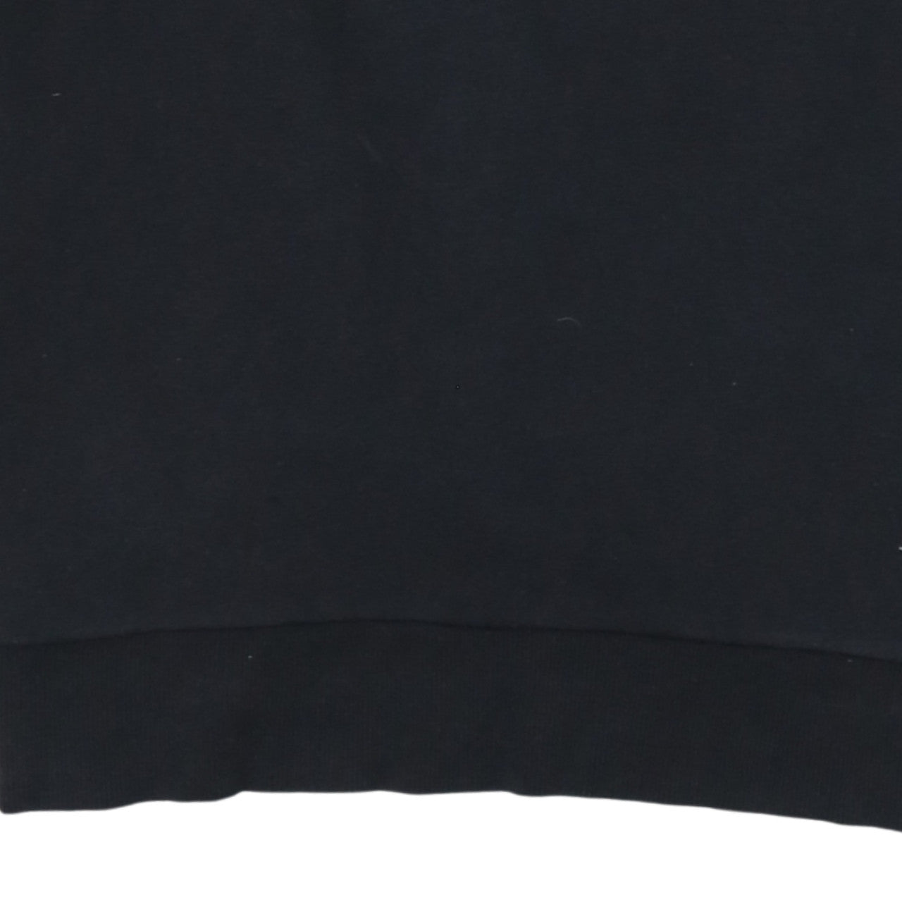 adidas Men's Black Crew Neck Sweatshirt L Logo Pullover
