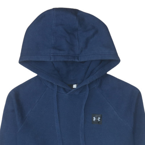 Under Armour Men's Blue Pullover Hoodie Size S Regular Fit Fleece