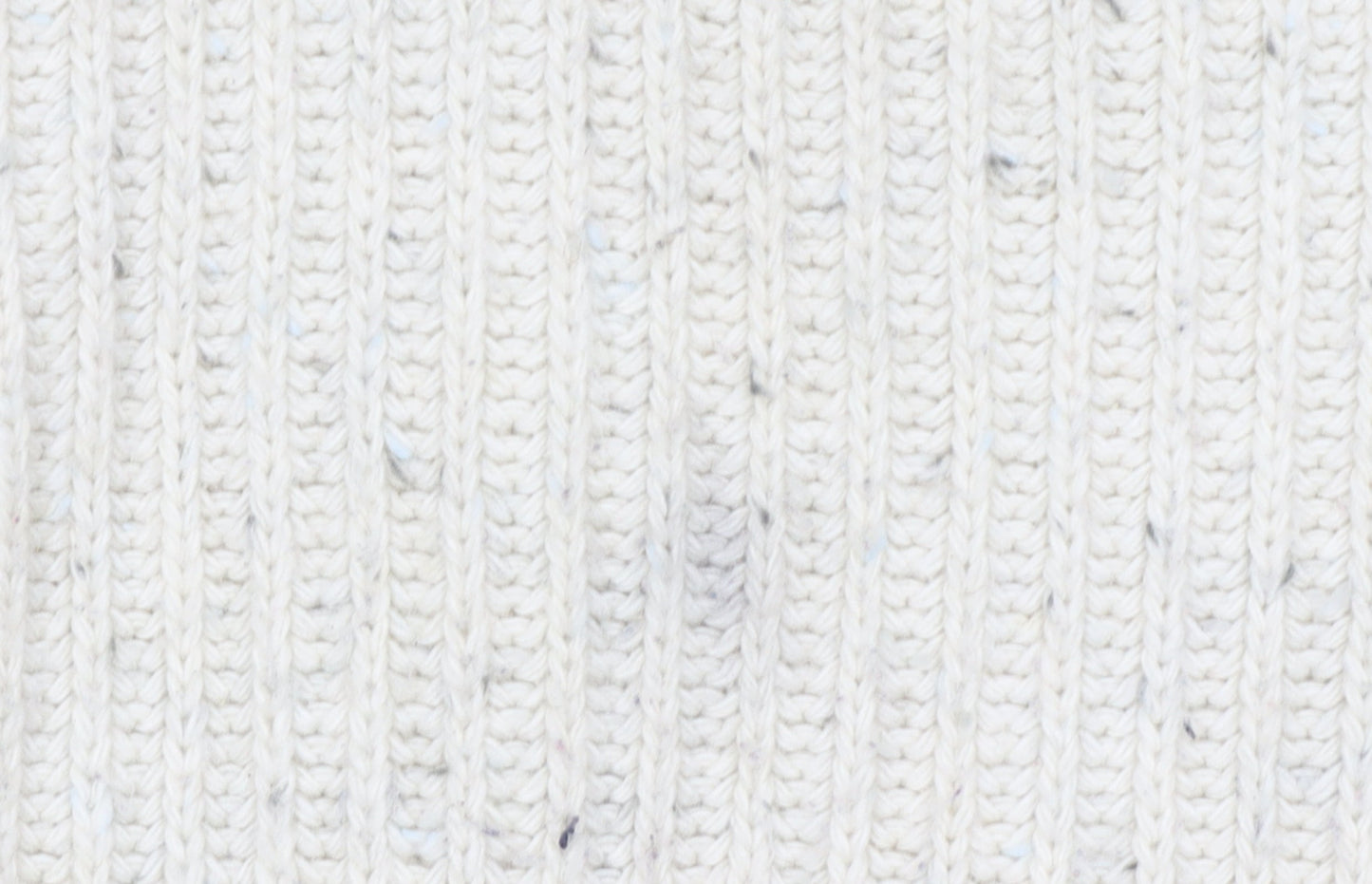 Silence + Noise Womens Ivory Roll Neck Chunky Knit Jumper Size S