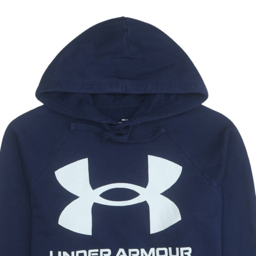 Under Armour Men's Blue Pullover Hoodie M Sports Fleece Sweatshirt