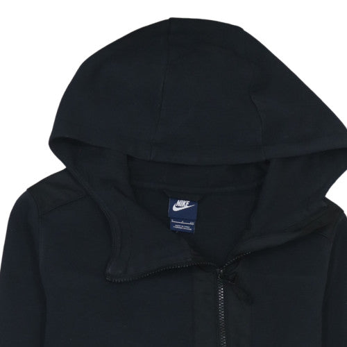 Nike Men's Black Full Zip Hooded Sweatshirt Size S Regular Fit