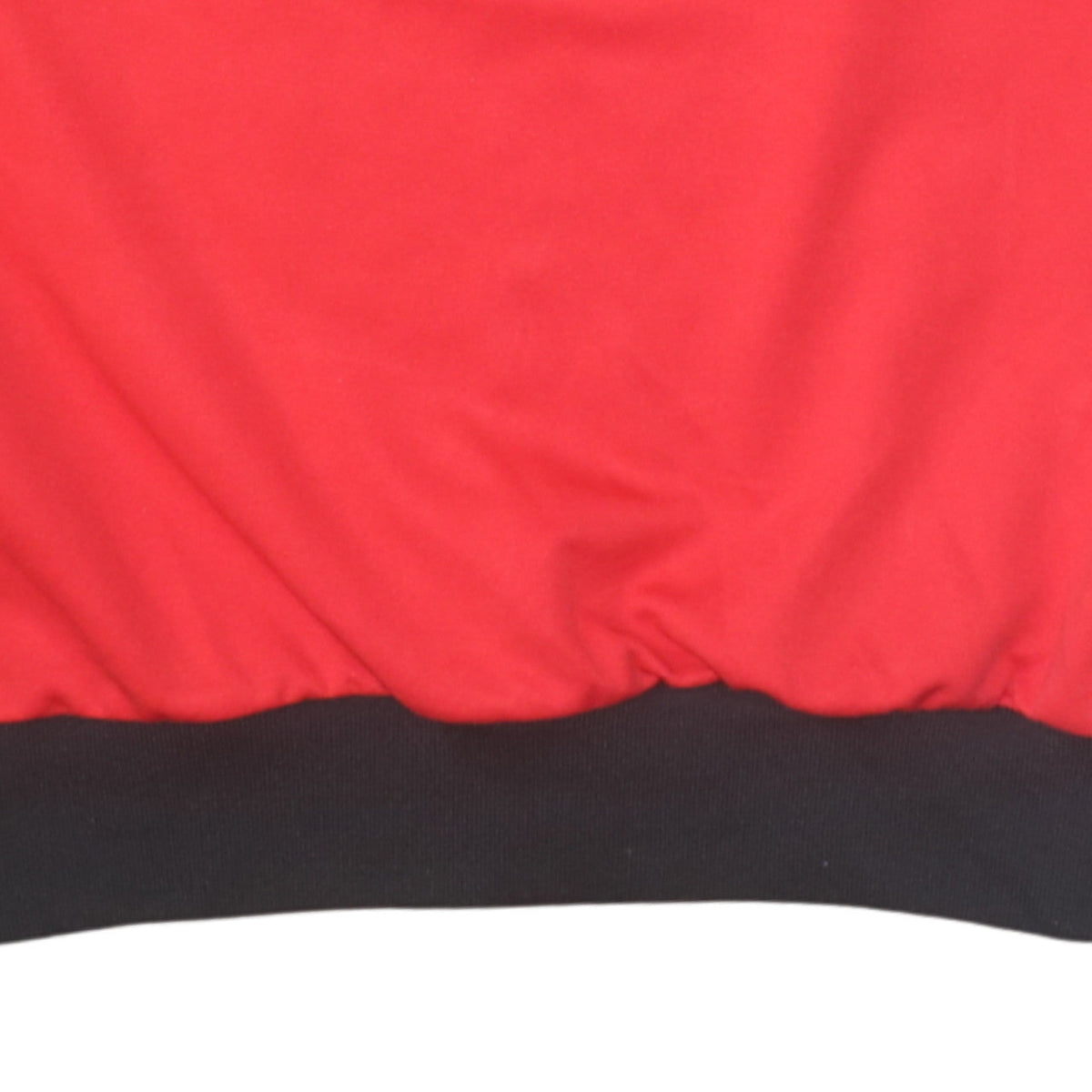 Kappa Mens Red Black Crew Neck Football Sweatshirt Size M