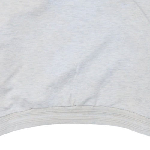 Nike Womens Grey Embroidered Pullover Sweatshirt Size L