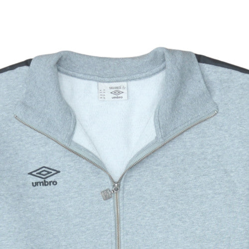 Umbro Men's Grey 2XL Track Jacket Full Zip Sportswear