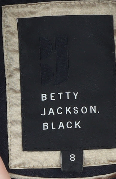 Betty Jackson Black Women's Black Size 8 Blazer Jacket