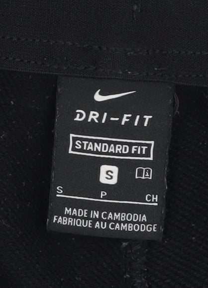 Nike Men's Black Dri-Fit Jogger Trousers Small Regular Fit