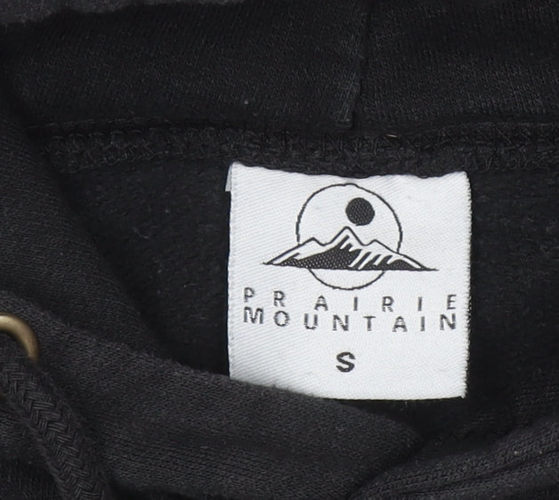 Prairie Mountain Men's Black NASA Pullover Hoodie Size S