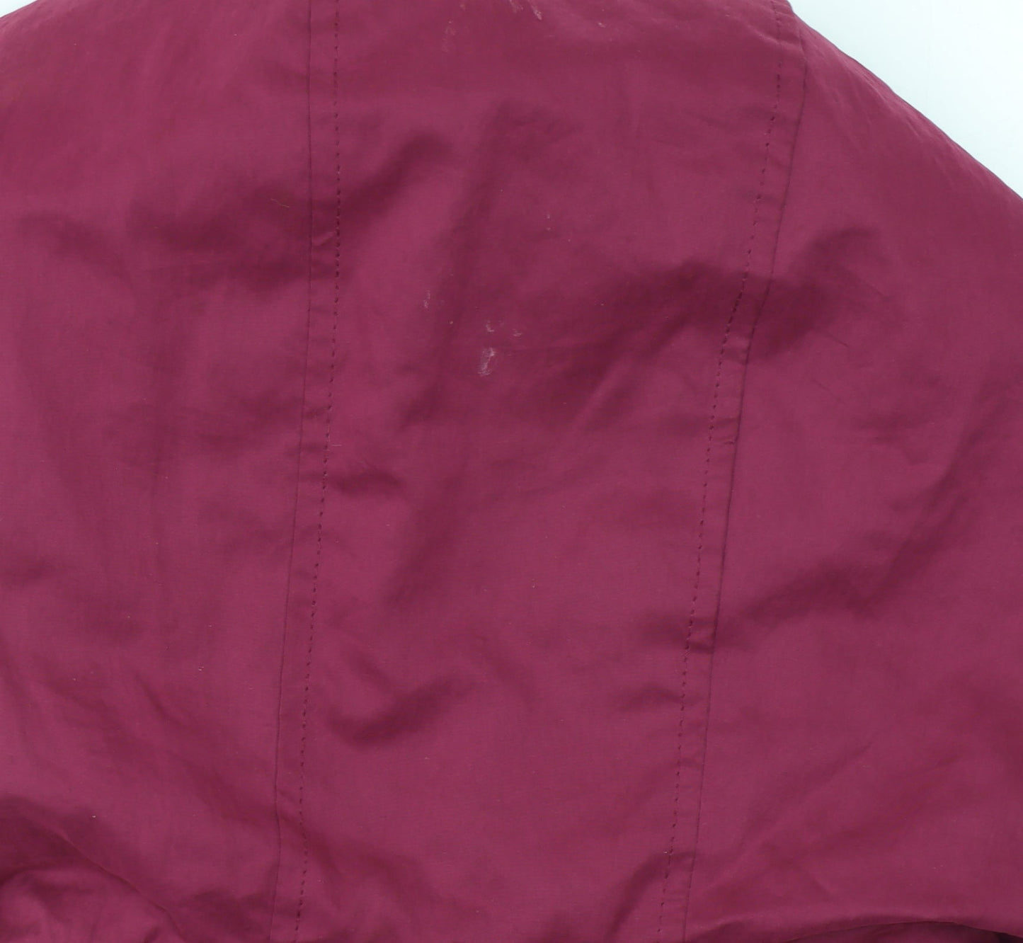 Tu Women’s Purple Hooded Parka Jacket Size 16 Polyester Blend