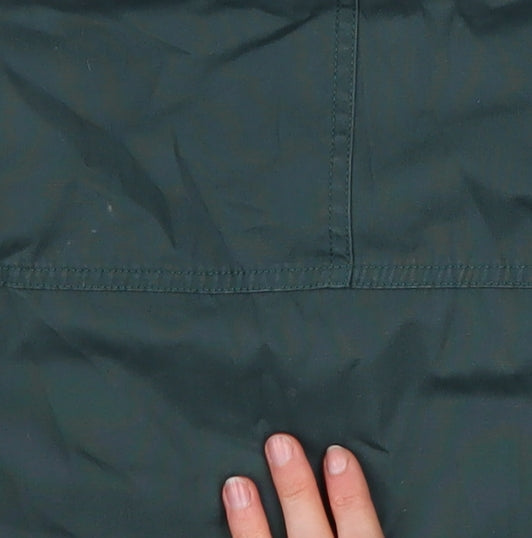 Marks & Spencer Men's Green L Overcoat Jacket Cotton Blend