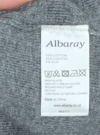 Albaray Women's Grey Knit Sleeveless Tank Top Size 16