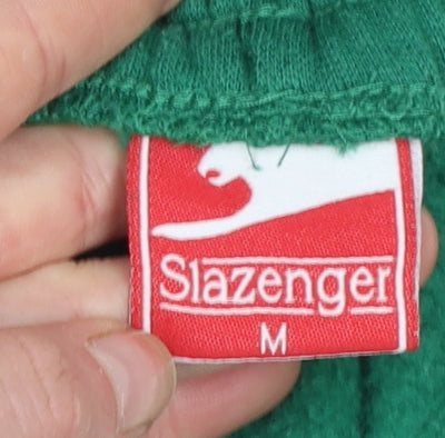 Slazenger Women's Green M Sweatpants with Elastic Waist