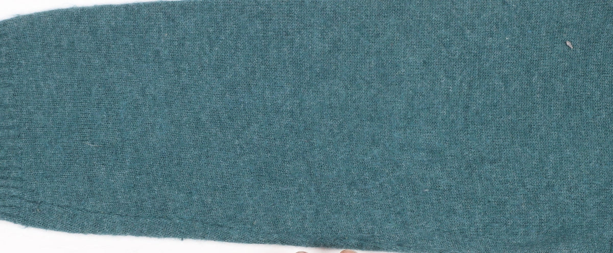 Monsoon Women’s Green Cowl Neck Wool Blend Long Sleeve Jumper Size S