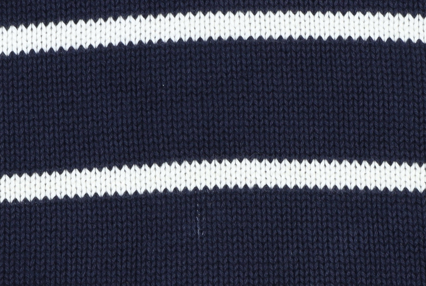 BHS Mens Blue Striped Cotton Crew Neck Jumper Size L