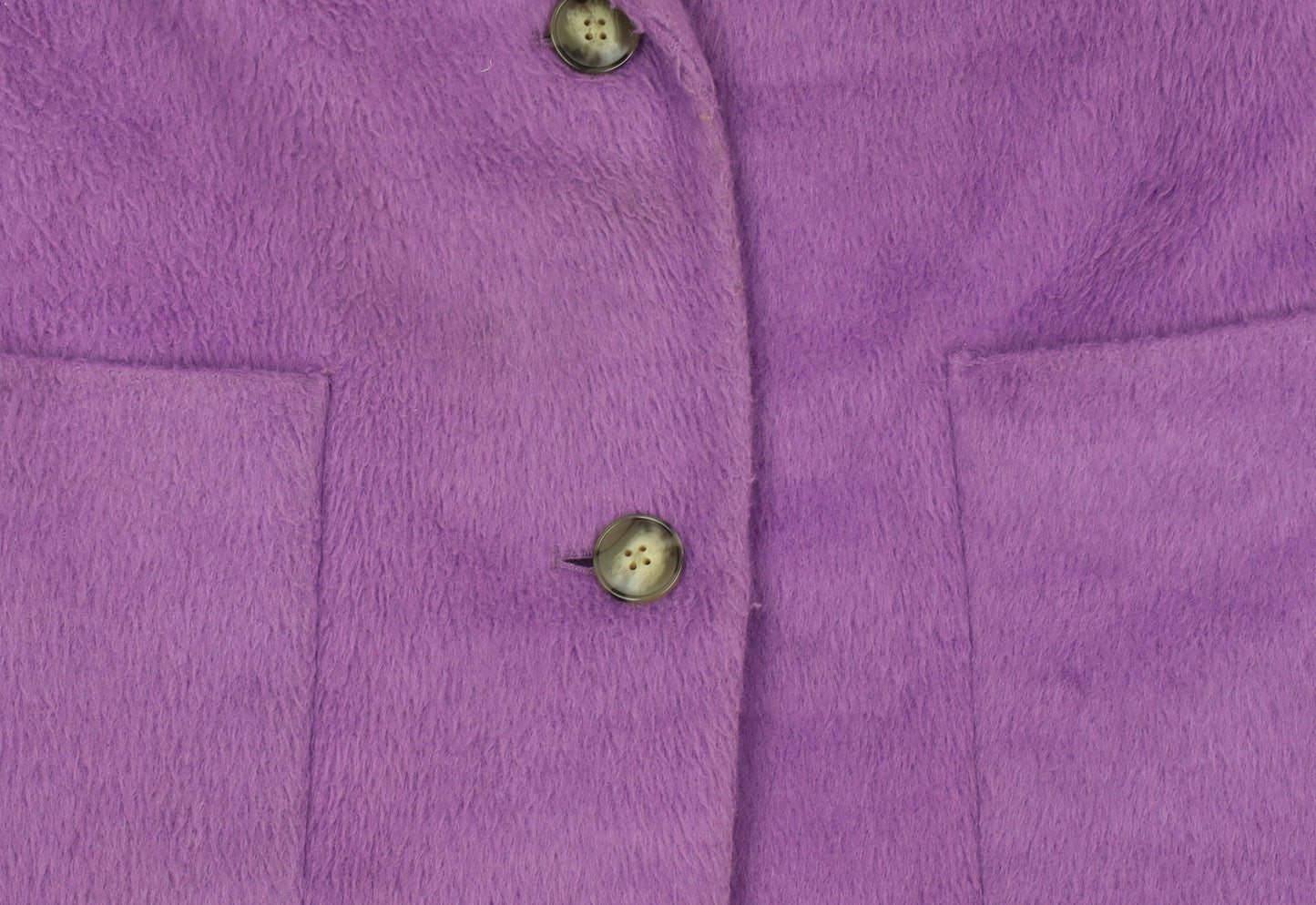 Marks and Spencer Women Purple Long Wool Blend Overcoat Size 8