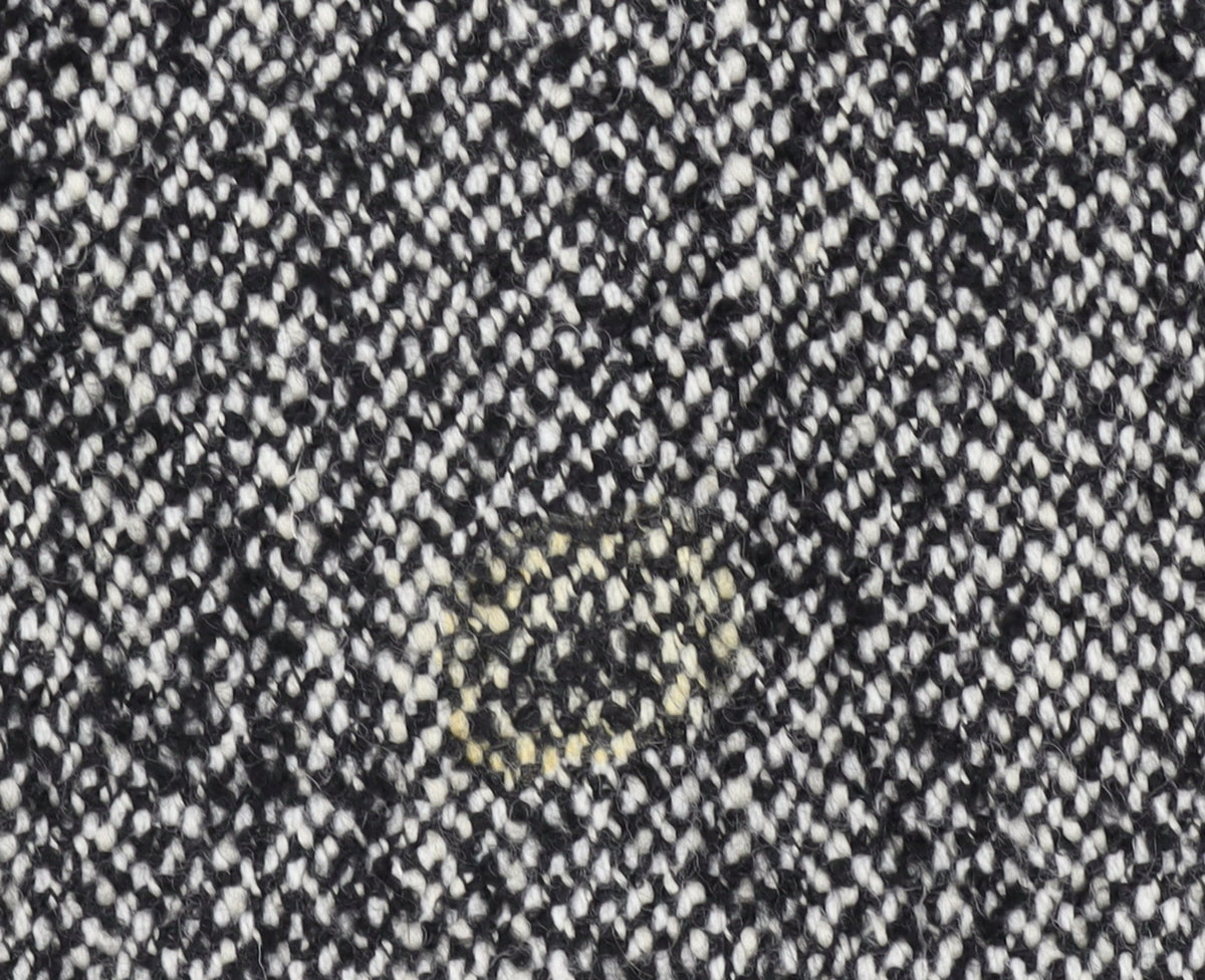 H&M Women's Grey Wool Blend Tweed Long Overcoat XS
