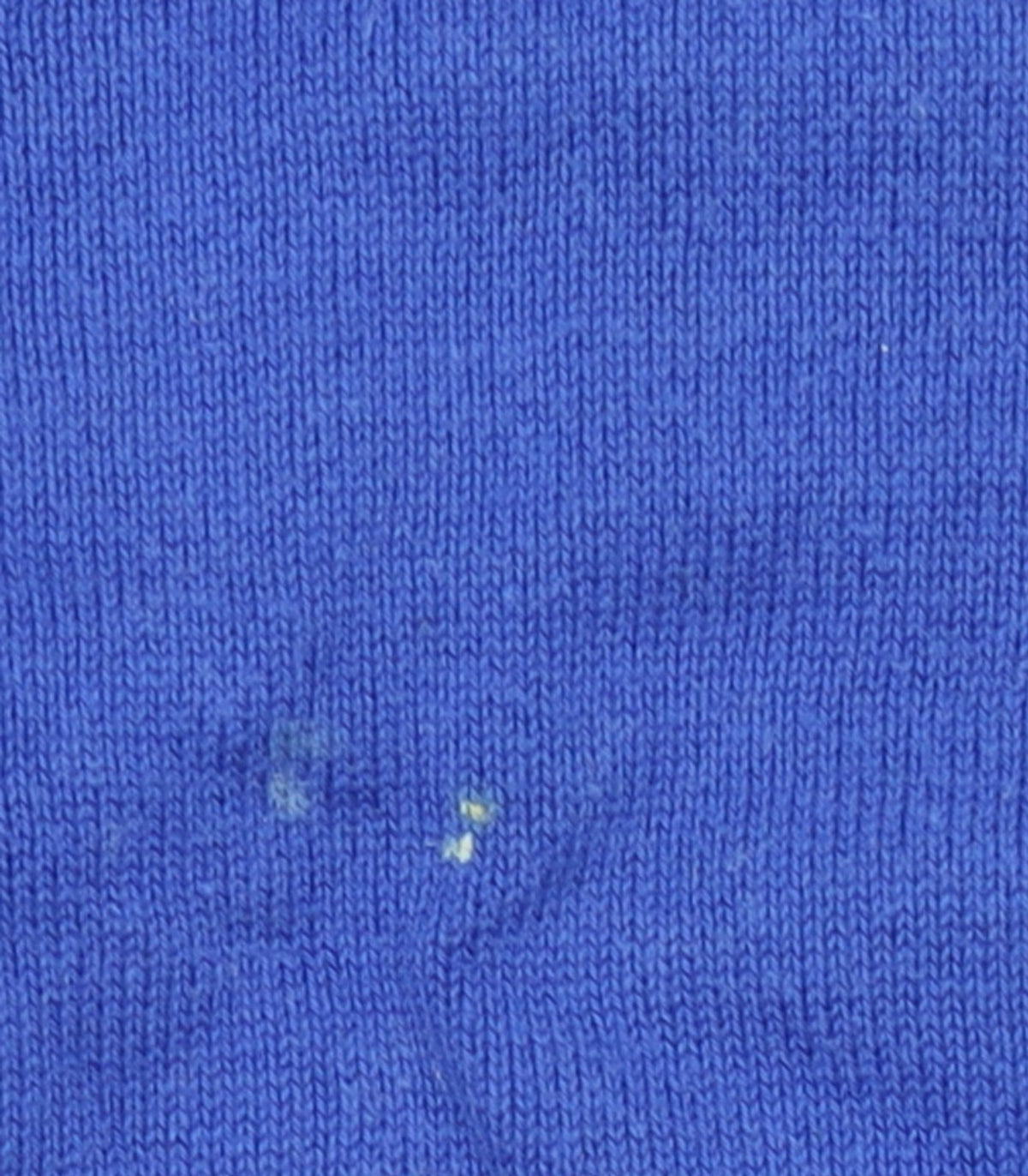 Polo Ralph Lauren Men's Blue Argyle V-Neck Cotton Jumper XL