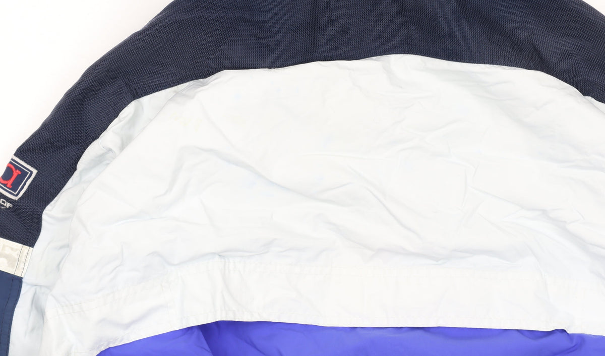 Super A by Torstai Women's Blue Size 12 Hooded Parka Jacket