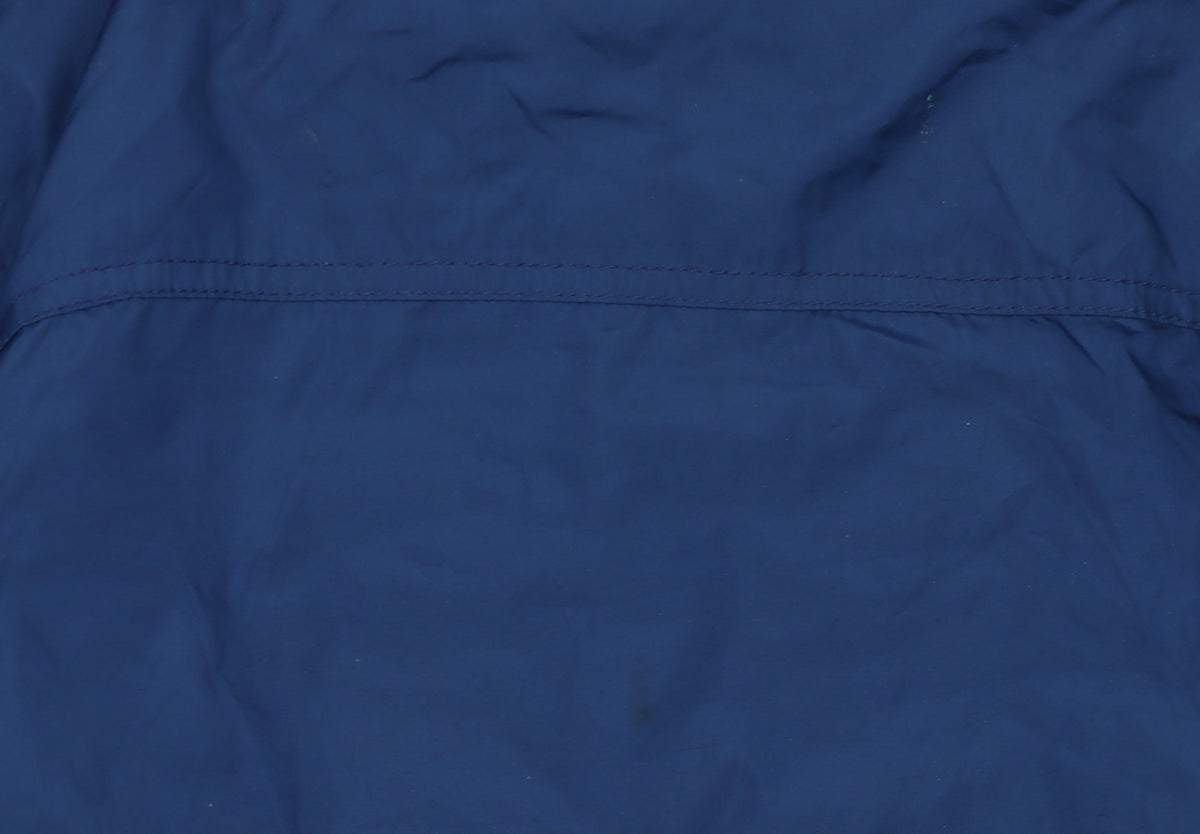 Gap Kids Boys Blue Hooded Windbreaker Jacket 8-9 Years