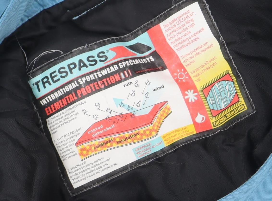 Trespass Men's Blue Snow Pants M Waterproof Insulated Ski Trousers