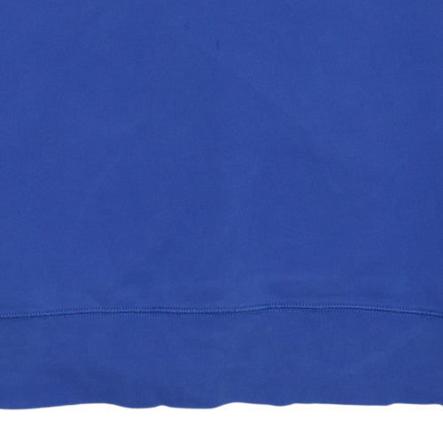 Nike Mens Blue Crew Neck Long Sleeve Pullover Sweatshirt L