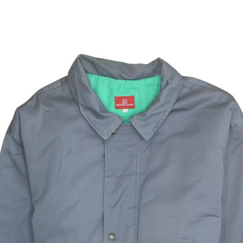 Adolphe Lafont Mens Grey Workwear Jacket Size L Cotton Blend