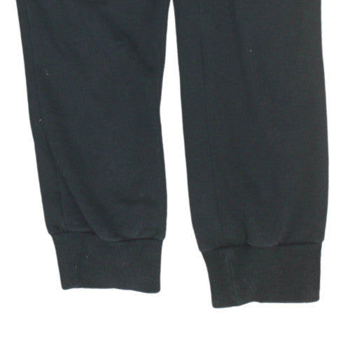 Puma Womens Black Jogger Fleece Sweatpants Size 14 Regular