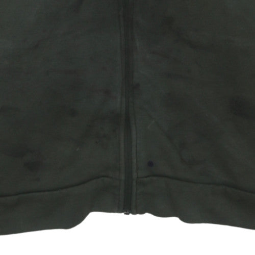 Puma Men’s Green Full Zip Hoodie XL Marksman Logo Style