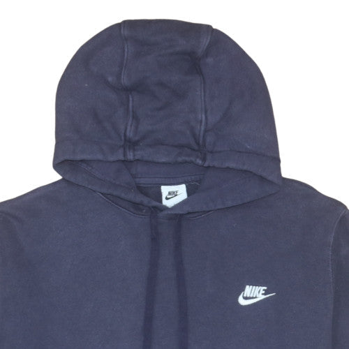 Nike Women’s Navy Blue Pullover Hoodie XL Cotton Blend