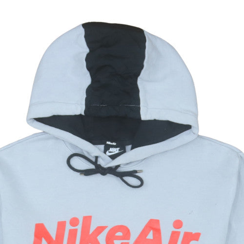 Nike Air Mens Grey Pullover Hoodie Size L Sports Fleece Sweatshirt