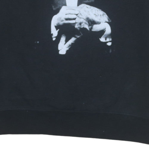Zara Man Black The Godfather Graphic Pullover Sweatshirt Size L
